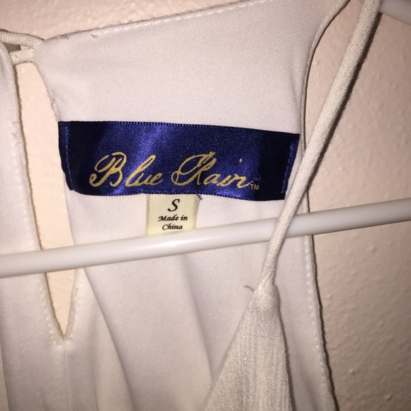 Blue Rain Layered Tassel Top - Picture 3 of 5